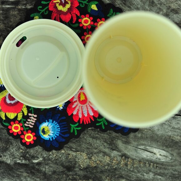 Sip Back And Relax Reusable Coffee Take out Cup Dishwasher Safe - Picture 7 of 7